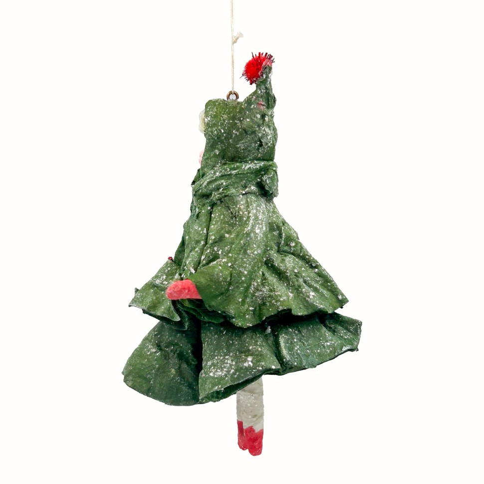 «Елочка» ватная игрушка ручной работы