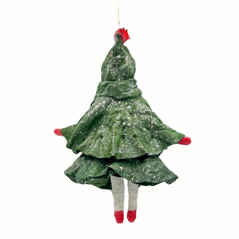 «Елочка» ватная игрушка ручной работы