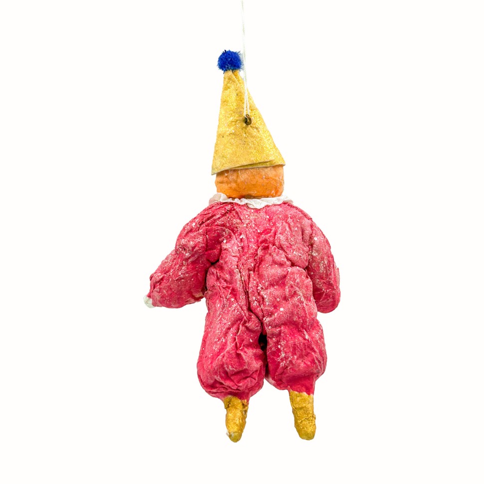 «Арлекин» ватная игрушка ручной работы