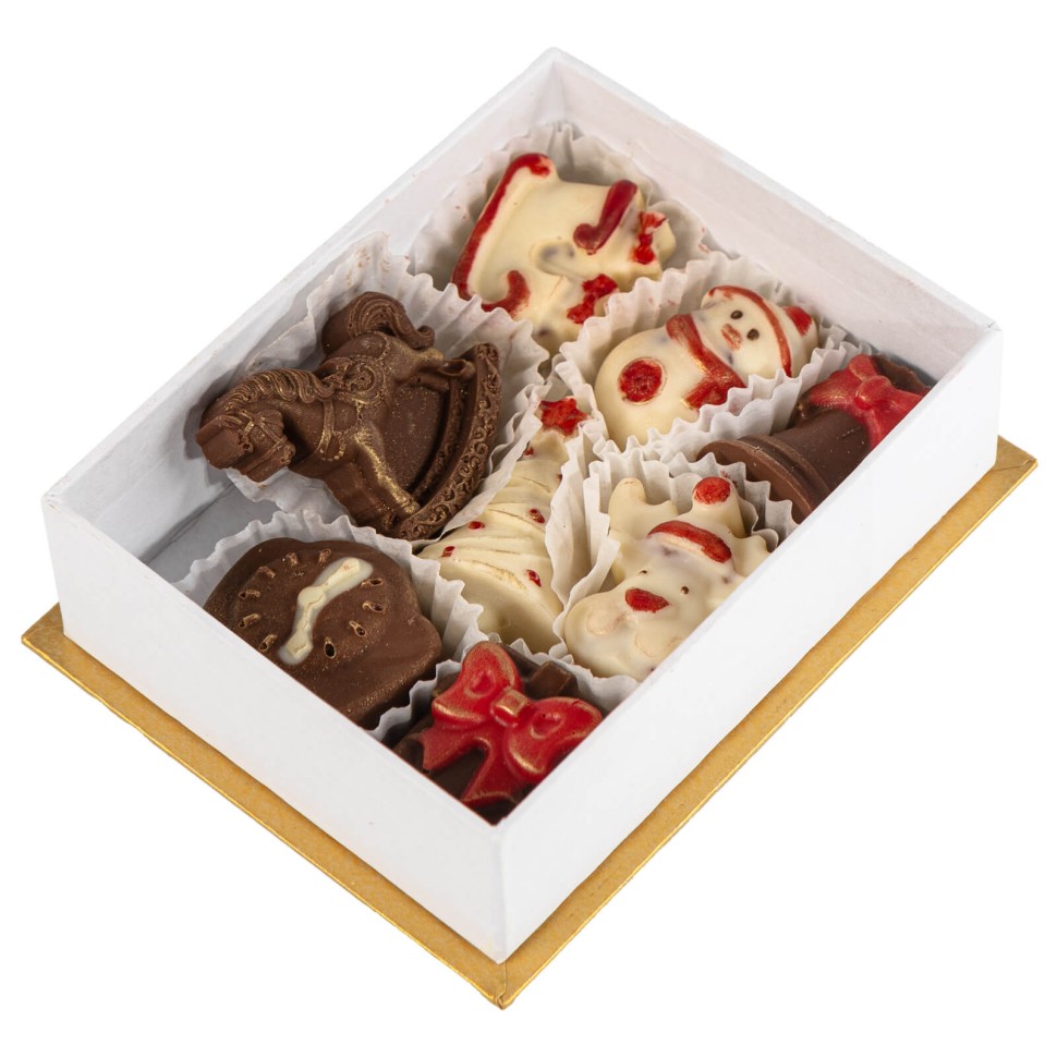 «Пастила и сласти» набор шоколадных фигурок ручной работы