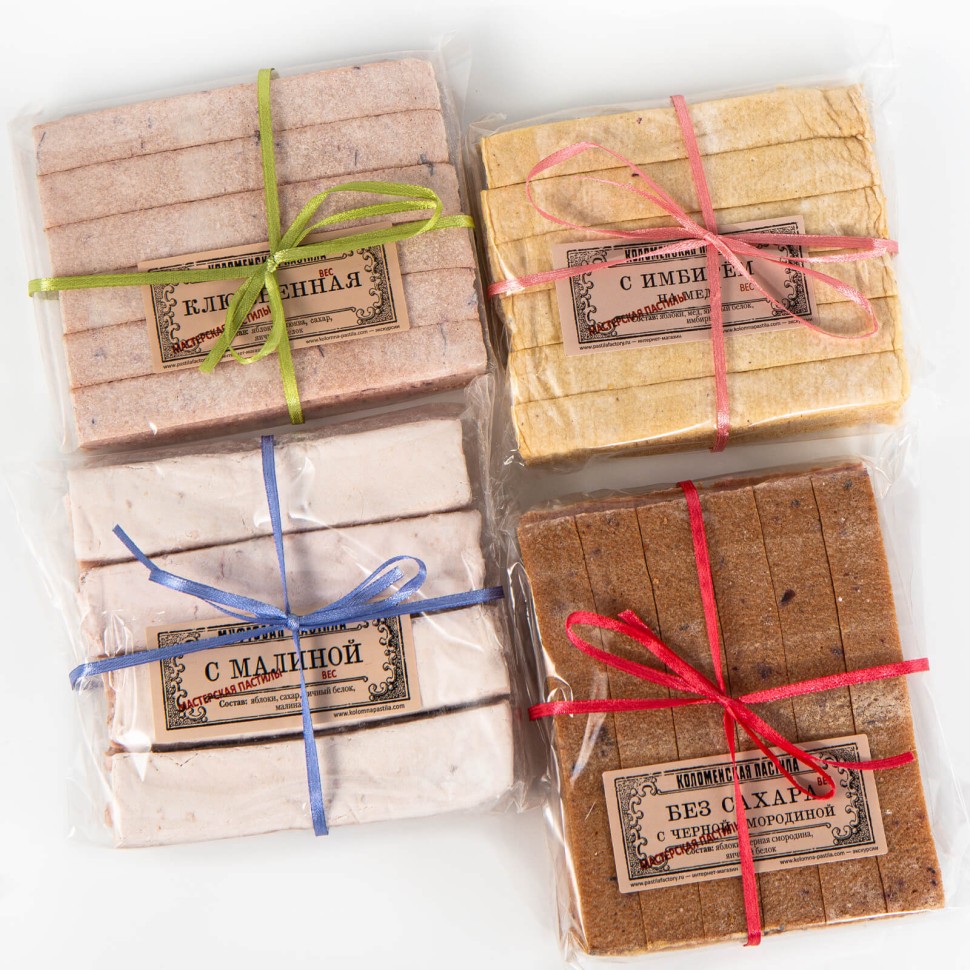 Ассорти коломенской пастилы в подарочной коробке
