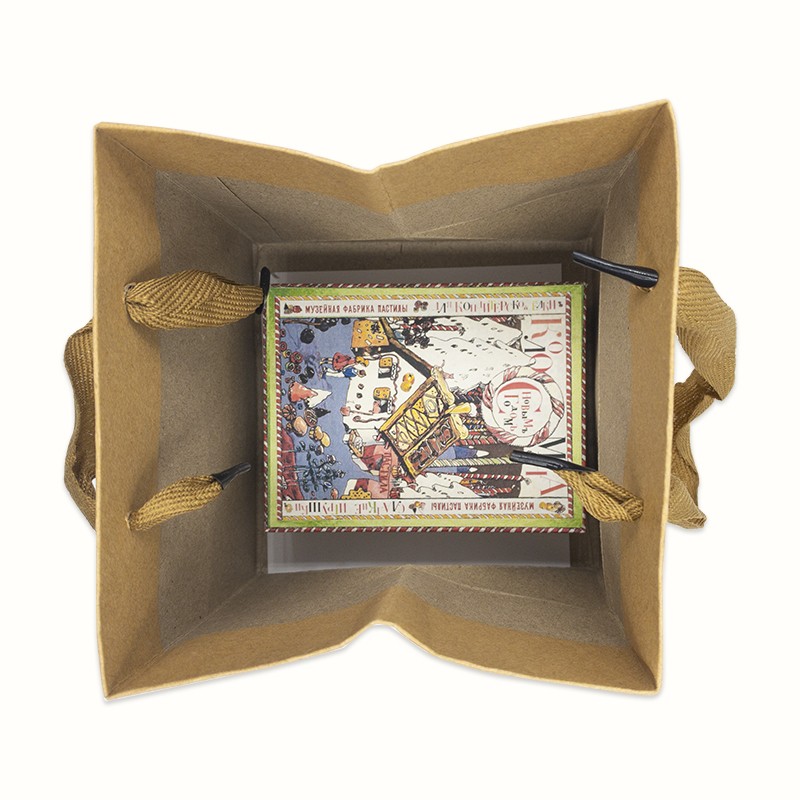 Пакет крафтовый 14х13х13 см