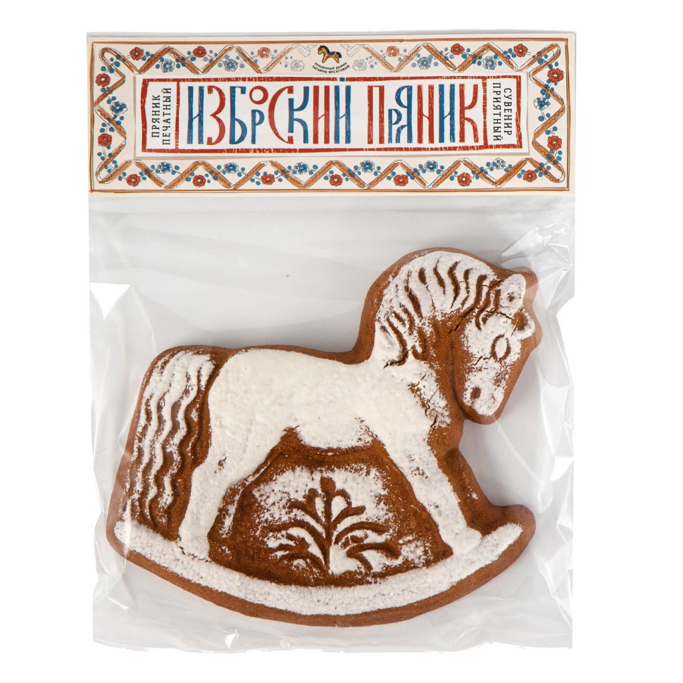 Печатный пряник «Лошадка-кочалка»