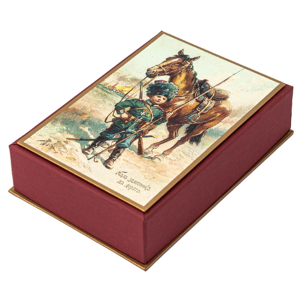 Набор шоколадных конфект «Мал золотник, да дорог»